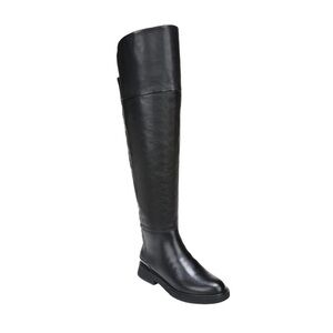 Franco Sarto Battina Wide Calf Leather Knee-High Boots